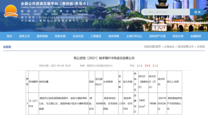 海伦堡以楼面地价5400元/㎡竞得三马片区宅地，土拍市场再起波澜